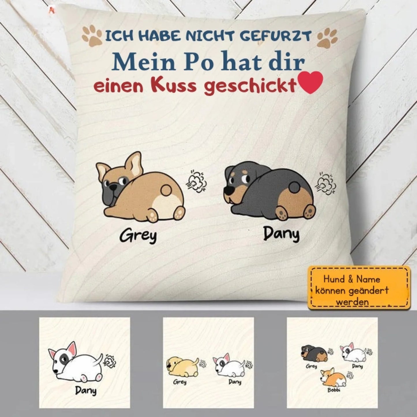 Ich habe nicht gefurzt