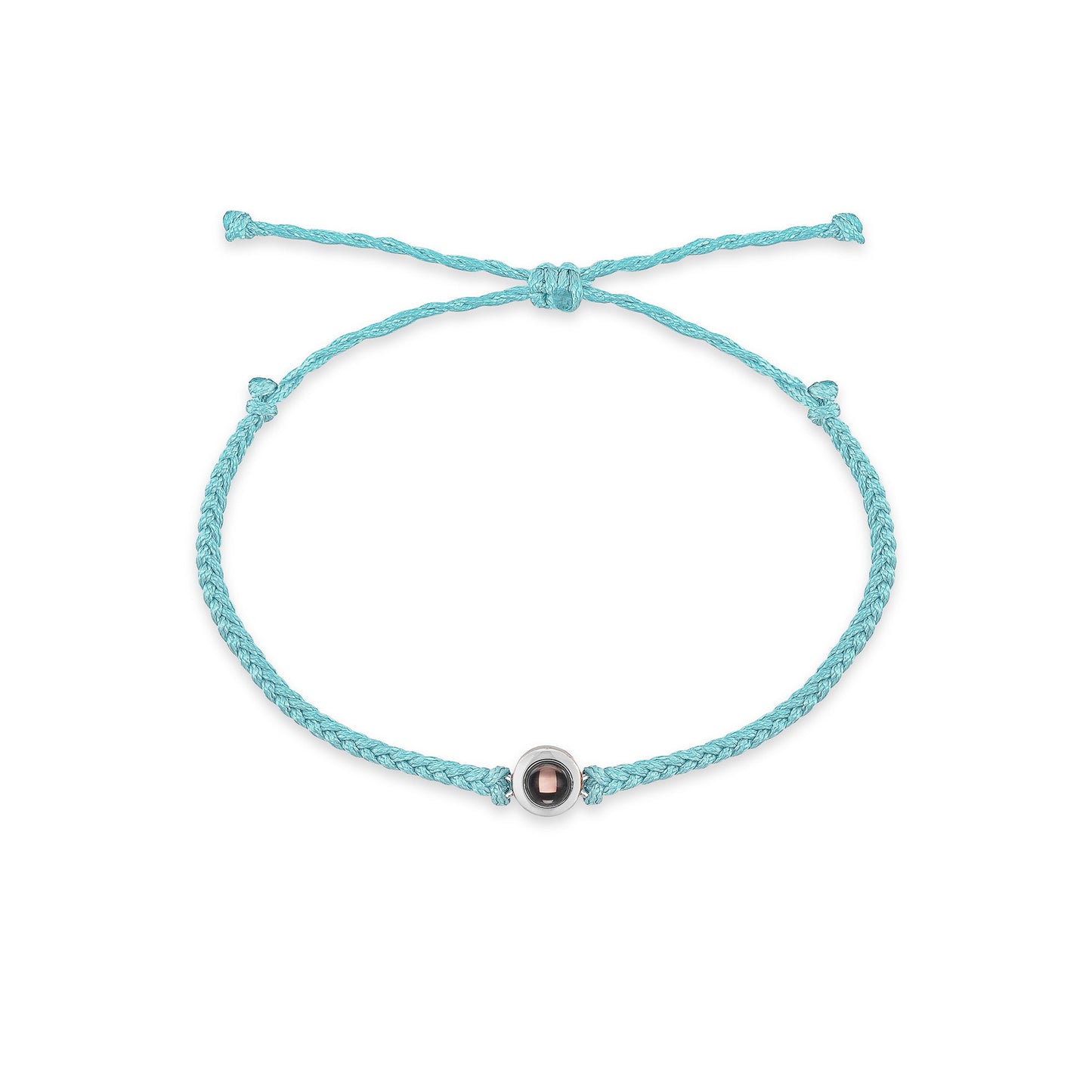 Bracciale con foto circolare personalizzato