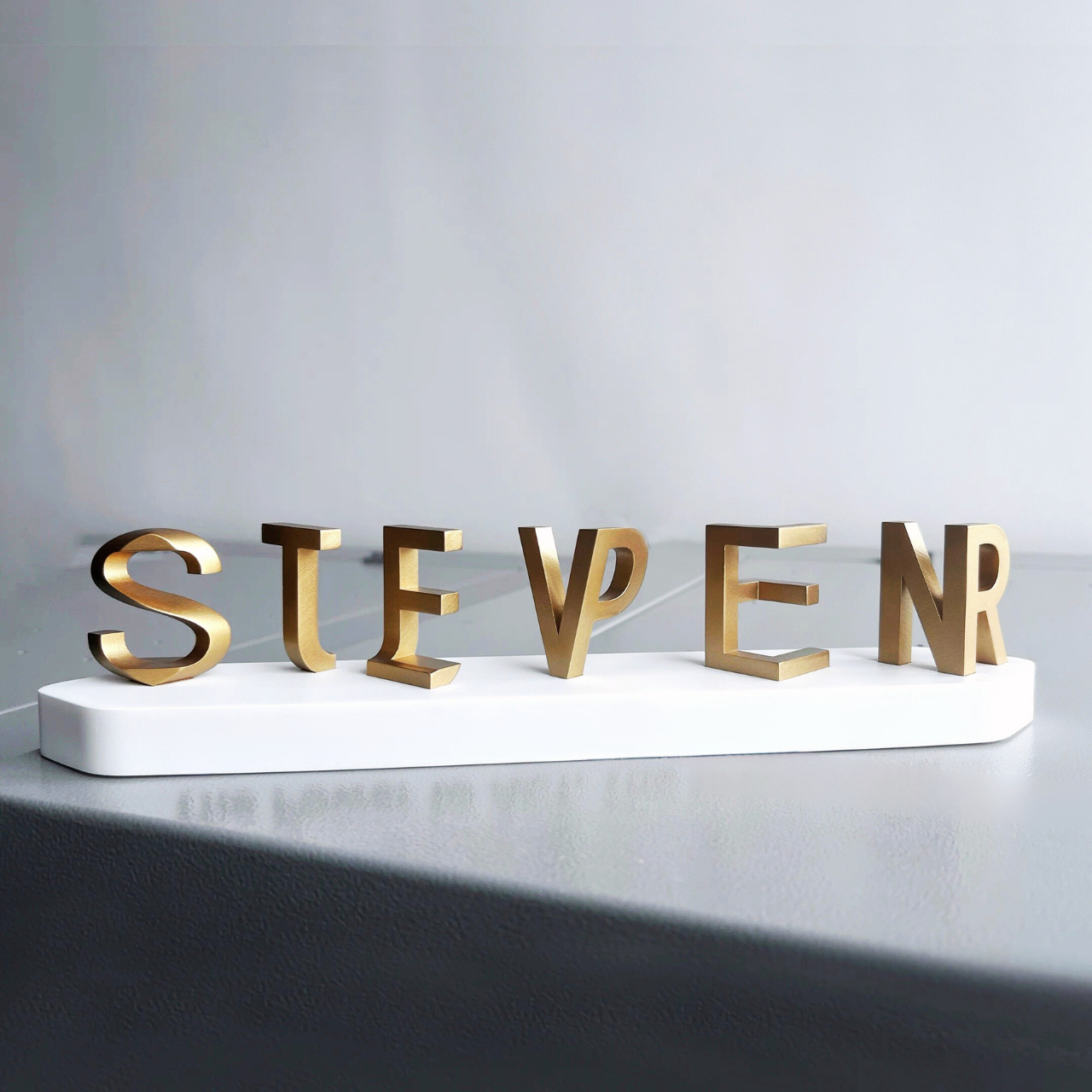 Liebe aus zwei Namen – 3D Geschenkidee