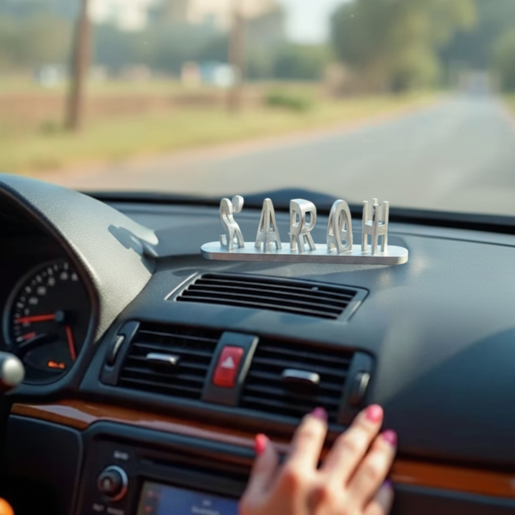 Iluzja 3D podwójnej miłości wydrukowana jako słodki prezent