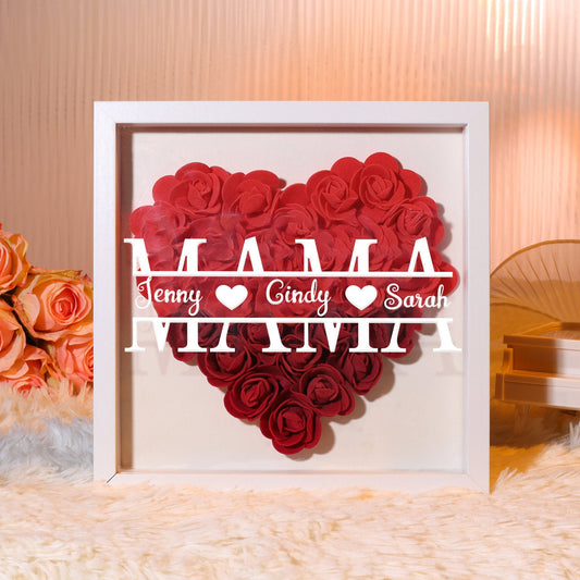 Mamma, ti amiamo - Scatola portaombrelli personalizzata per fiori - Offerta per la festa della mamma! (Personalizzato gratuitamente)