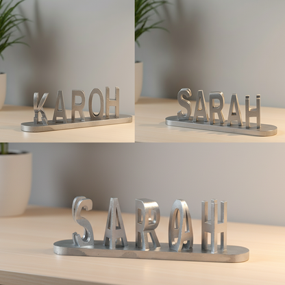 Iluzja 3D podwójnej miłości wydrukowana jako słodki prezent