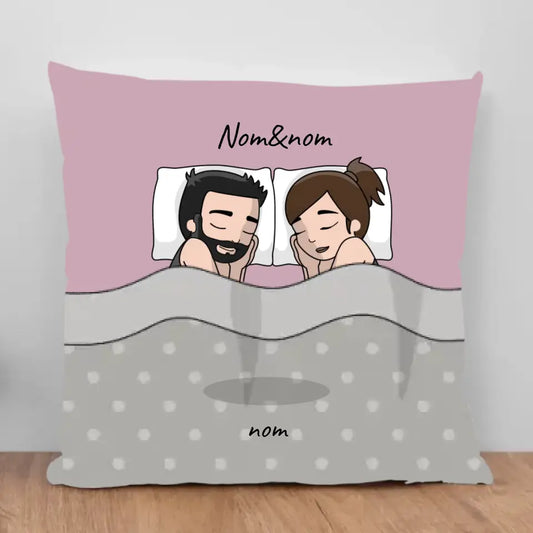 Moment de câlins avec votre ami à quatre pattes – oreiller