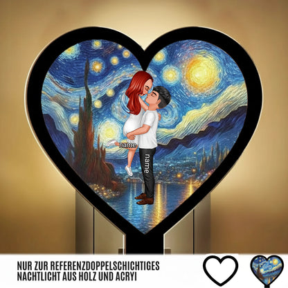 PREVIEW IS FOR ILLUSTRATIVE PURPOSES ONLY THIS IS 2-LAYER WOOD & ACRYLIC NIGHT LIGHT