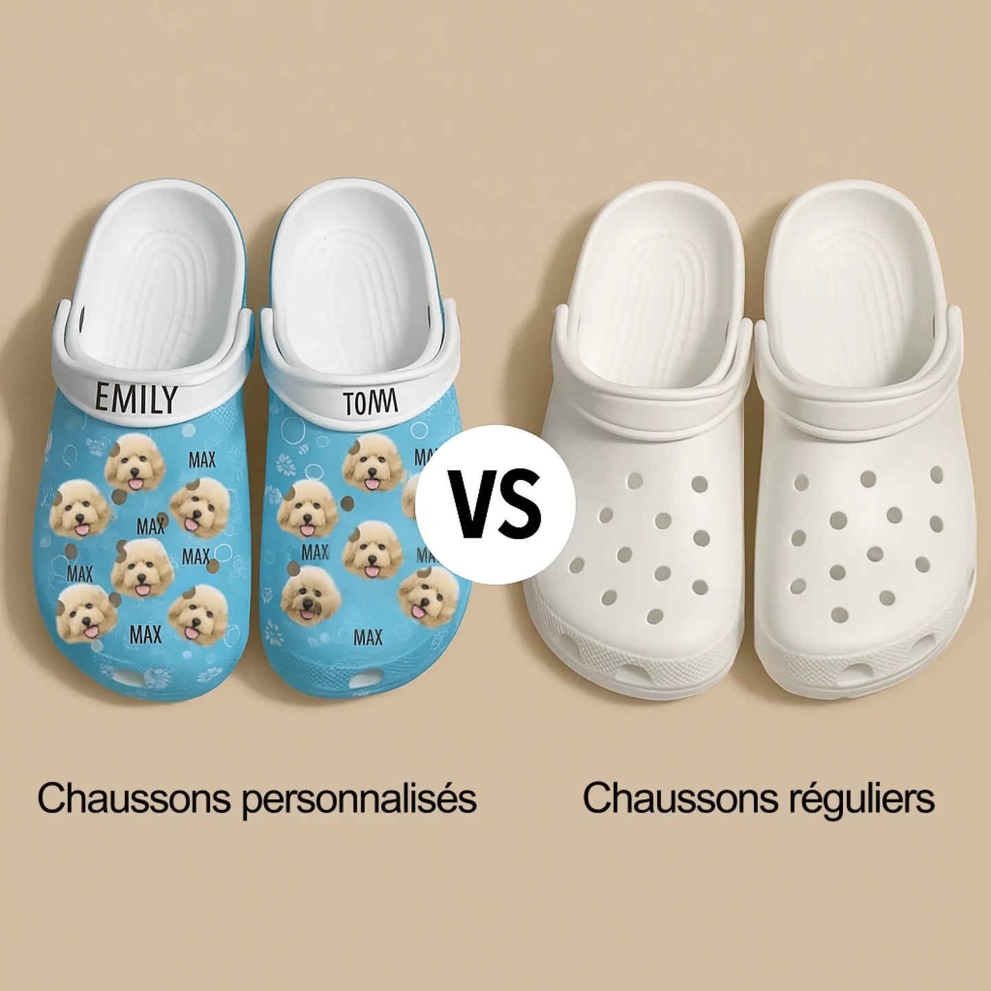 Chaussons réguliers
