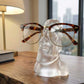 The Modern Moai Glasses Stand | Unique Desk Accessory for Him | Thoughtful Gift for Dad & Men