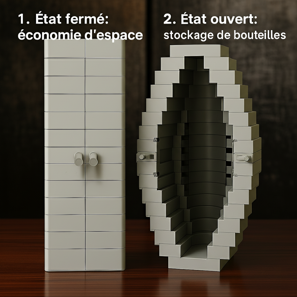 Coffrets à vin pliants – Présentoirs et rangements haut de gamme pour bouteilles de vin. Livraison gratuite.