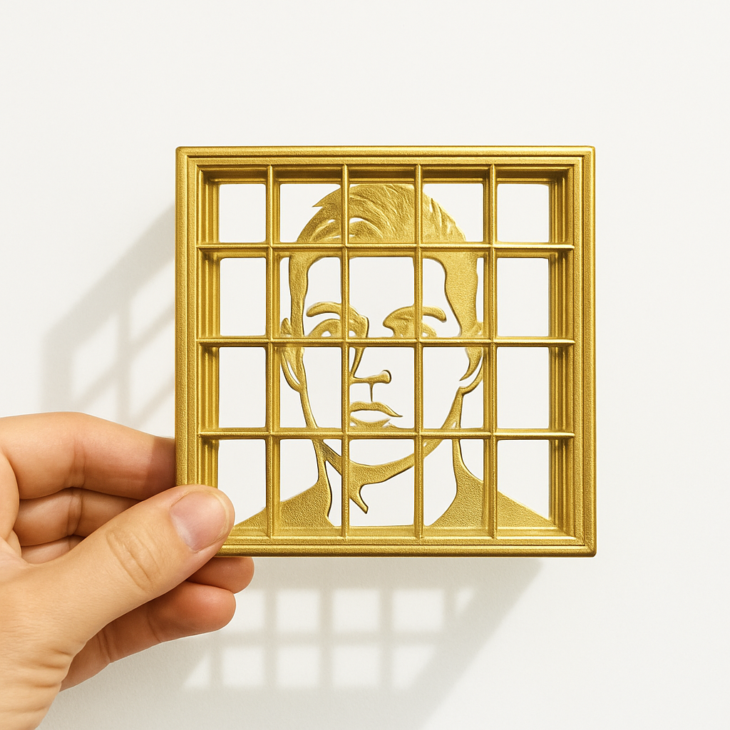 Cubo 3D Personalizzato a Prospettiva – Due volti, una sola storia.