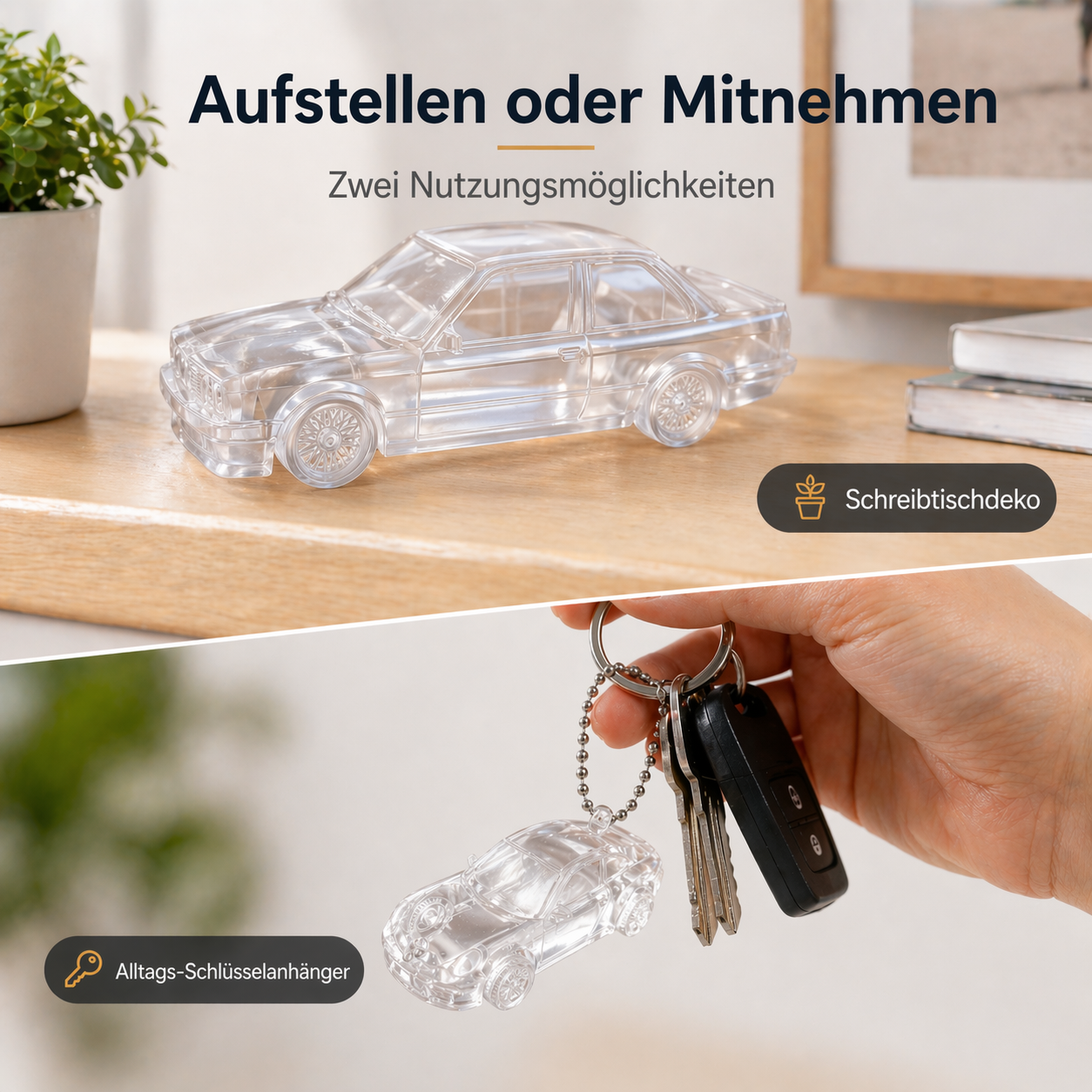 Individuelles Modell meines Autos, handgefertigte Fahrzeugskulptur, Geschenk für Autoliebhaber