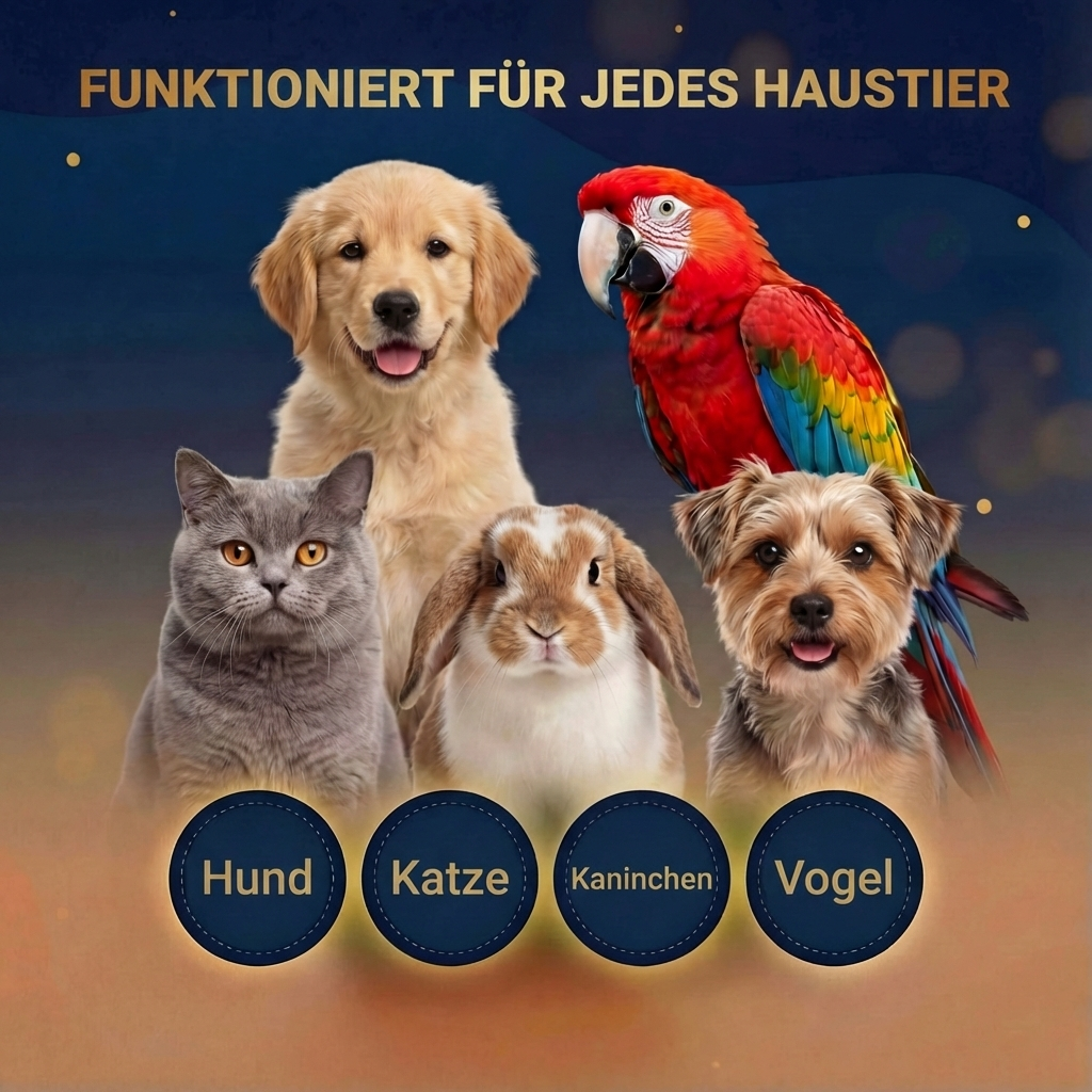 Personalisierte holografische Haustier-Erinnerungsbox