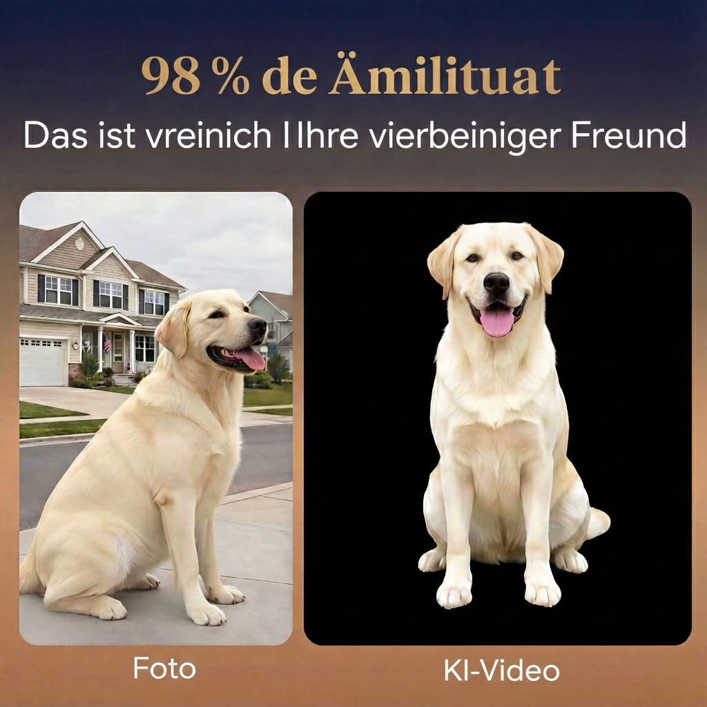 Personalisierte holografische Haustier-Erinnerungsbox