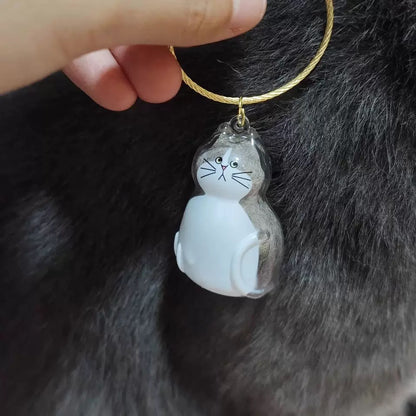 Katzenfell-Sammelanhänger – Personalisierte Erinnerung für Katzenfreunde