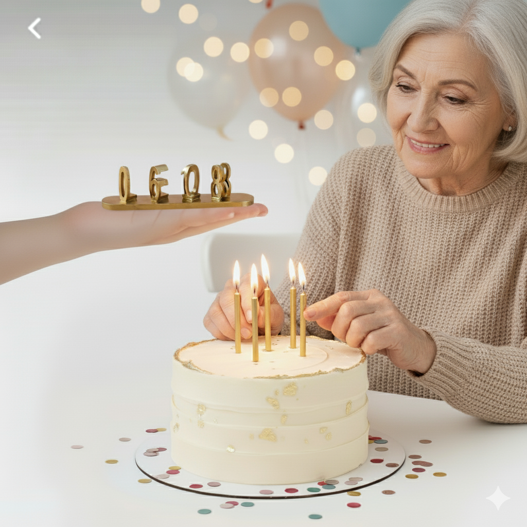 Doppio nome Illusion Love stampato in 3D come dolce regalo