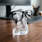 The Modern Moai Glasses Stand | Unique Desk Accessory for Him | Thoughtful Gift for Dad & Men